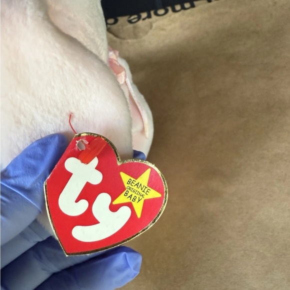 VERY Rare Original 1996 Hoppity Ty Beanie Baby With 7 Errors& Tush Tag - Picture 6 of 9